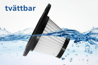 CleanJet-pro, Dammsugarfilter/Rengöringsfilter, 5 st Enkel Montering och Borttagning